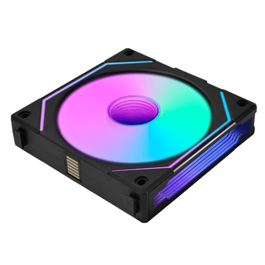 Lian Li UNI FAN SL-INF Reverse Blade 120mm ARGB Chassis Fan in Black